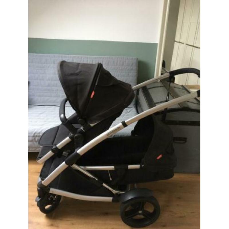 Phil&Teds promenade kinderwagen (zonder maxi cosi’s)