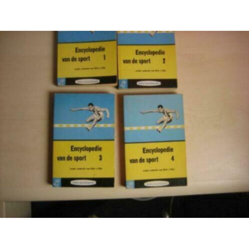 - Encyclopedie van de sport 1-2-3-4 delen Rijn, Dick va