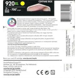 3 stuks HP 920 Zwart geel rood Cartridge