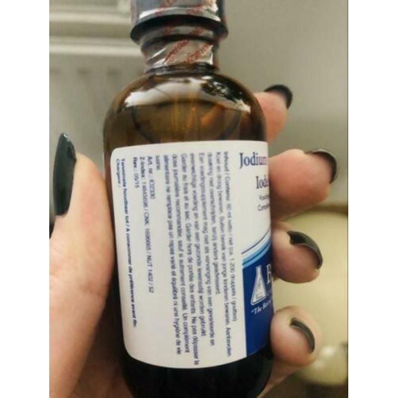Nieuw (geseald) flesje vloeibare jodium Biotics
