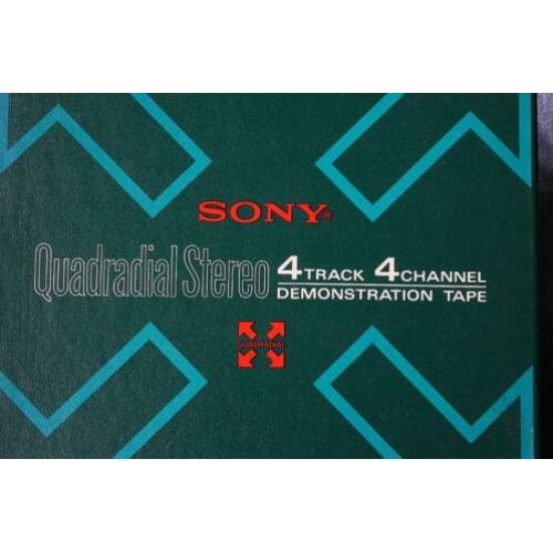 SONY Quadradial Stereo Demonstration Tape 4 Track 4 Channel
