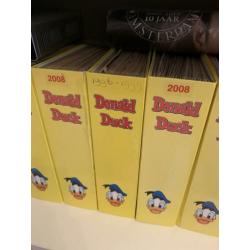 Donald Duck jaargangen in verzamel mappen