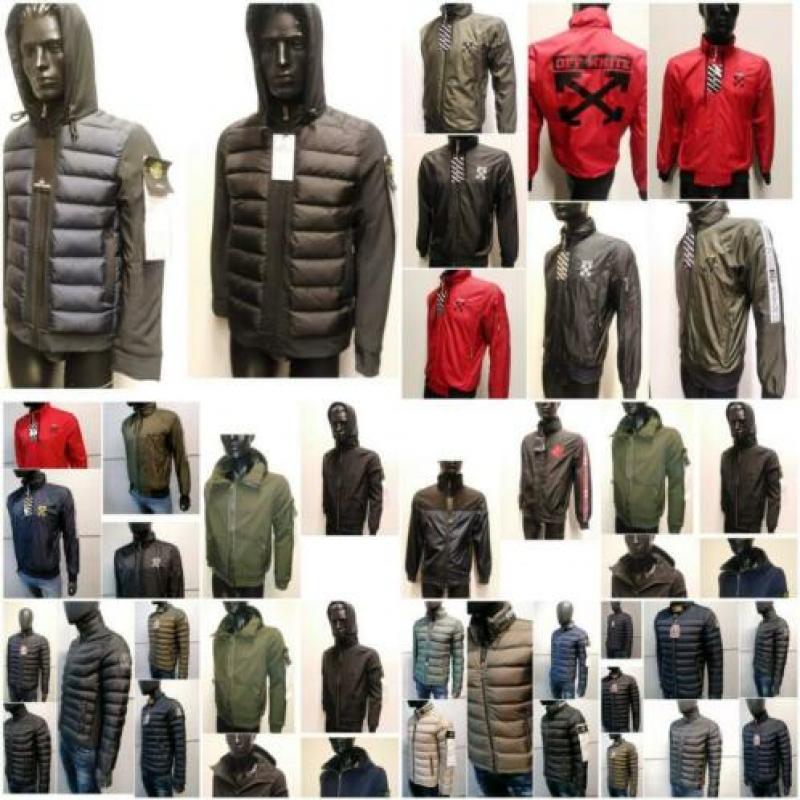 Parajumper stone island moncler off-white