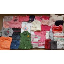 Pakket Meisjes kleding 74 incl. Noppies/Feetje/Babyface