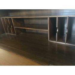 Secretaire Indonesisch houtsnijwerk