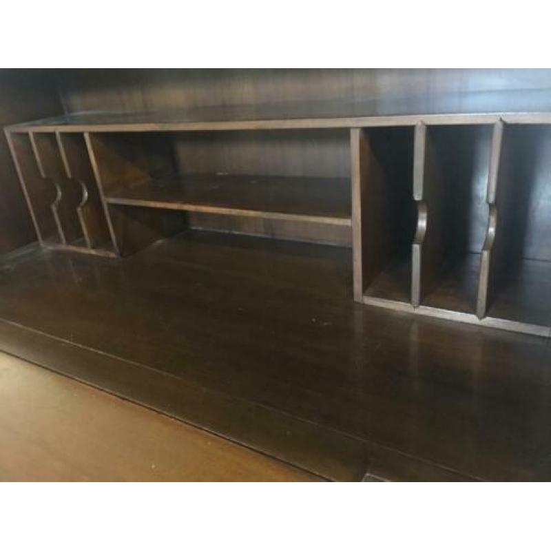 Secretaire Indonesisch houtsnijwerk