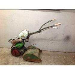 Oud tuinfreesje met nsu quickley 3 v motor