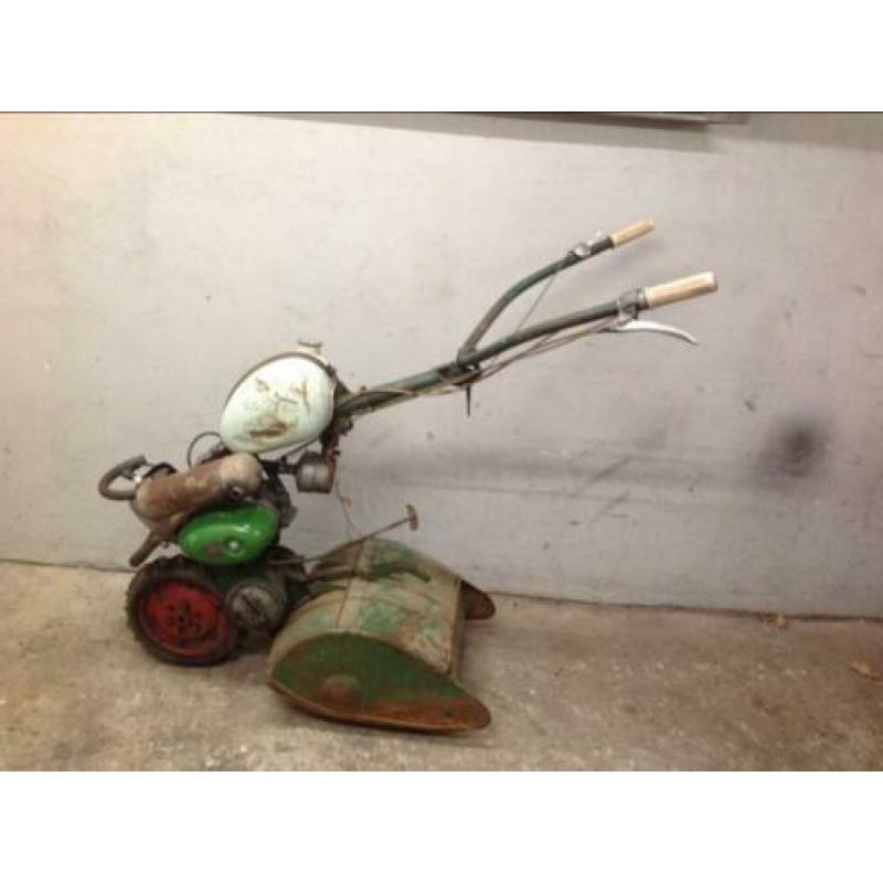 Oud tuinfreesje met nsu quickley 3 v motor