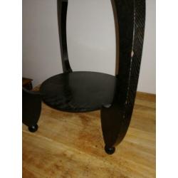 Aparte vintage bijzettafel