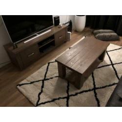 Steigerhouten salontafel