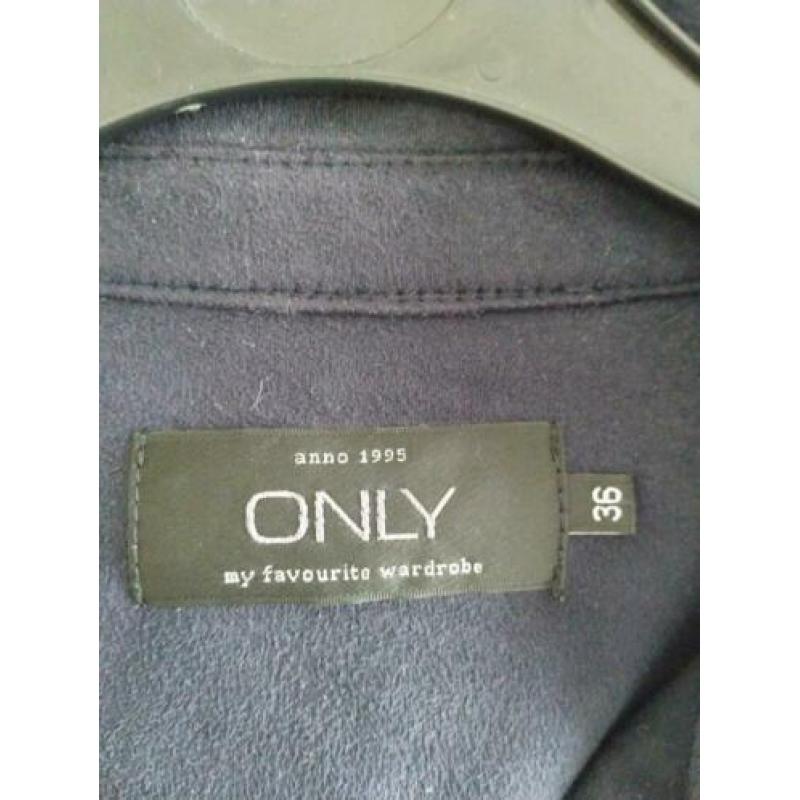 Only suede look blouse - 36