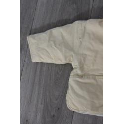 Beige creme jas PRENATAL, maat 68