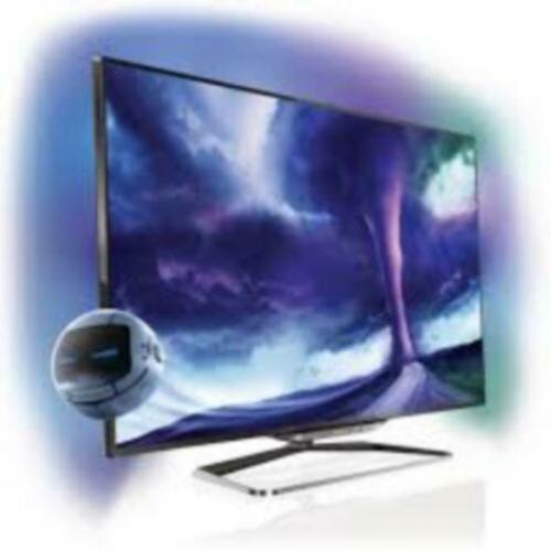 Luxe Philips 55 inch Smart TV Ambilight XL - camera -1400Hz