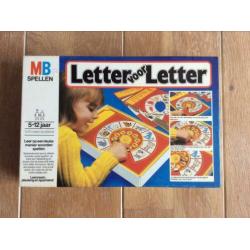 Letter voor letter vintage bordspel van MB. 1980!