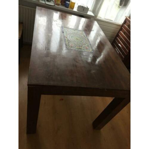 Eettafel aangeboden