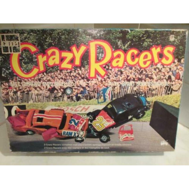 Uniek! Vintage Crazy Racers! Clipper