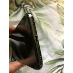 Iphone x met barsten