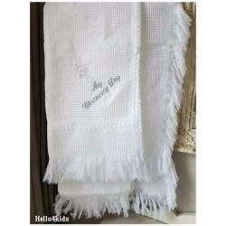 80 baby witte doopsokjes heilig kruis doop kleding