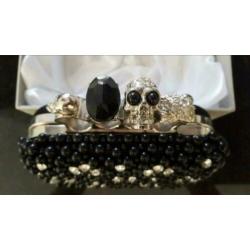 Gave handgemaakte clutch