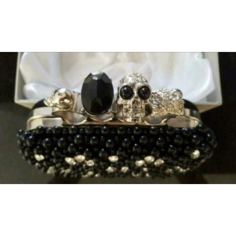 Gave handgemaakte clutch