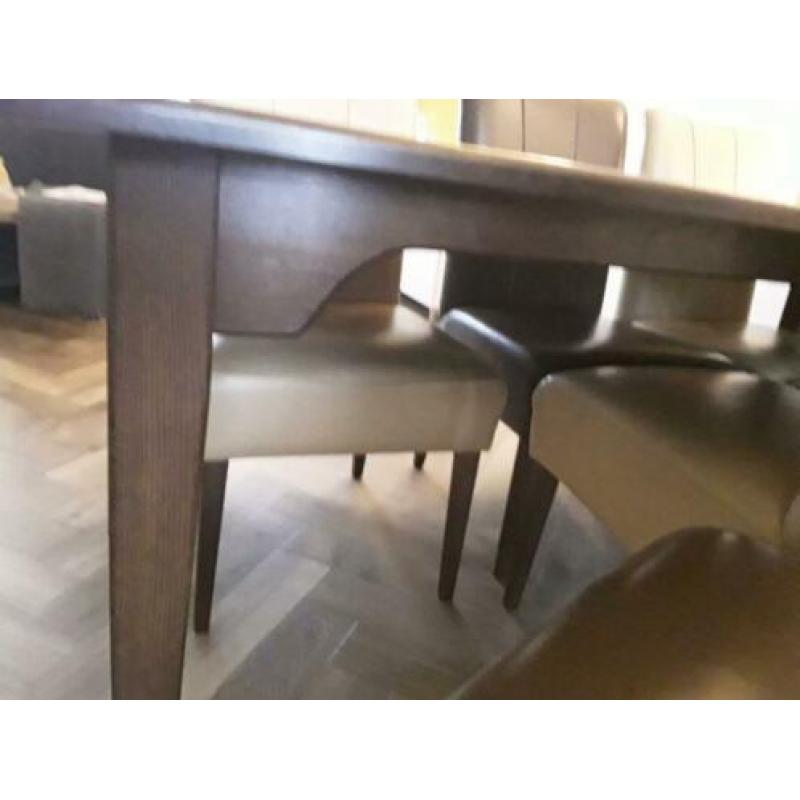 Massief eiken tafel