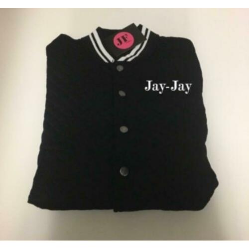 Leuk baseball vest met je eigen naam in maat 152