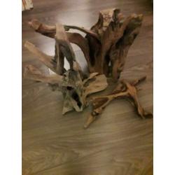 mangrove wortels voor aquarium (groot)