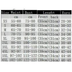 Zwart leren steampunk korset sexy bustier gothic kettingen