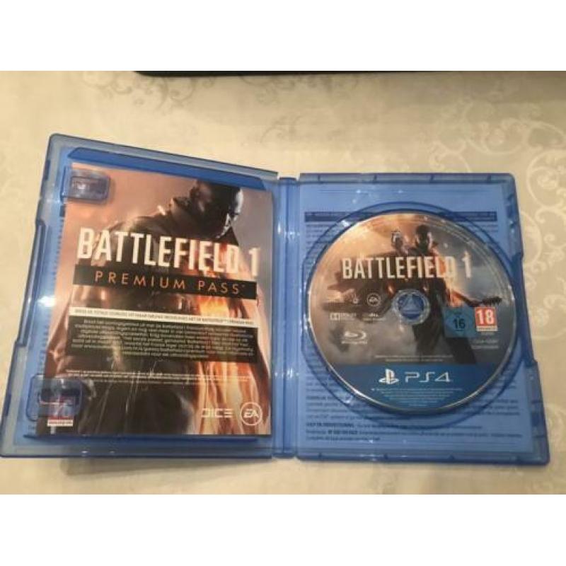 PS4 Battlefield, black ops3, division, destiny & cod ww2