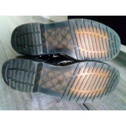 Stoere dr.Martens marmer (zwart/wit) lak (40)