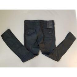 G-star zwarte skinny stretch jeans maat 25 L 32 diesel gstar