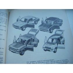 Renault 5 KOOP+RIJ boekje,1974,ANWB,handleiding,tips+advies