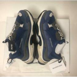 Balenciaga Triple S Navy Blauw 39 40 41 42 43 44