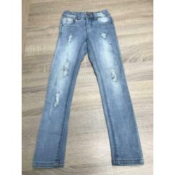 Name it meisjes spijkerbroek skinny 116 jeans zgan