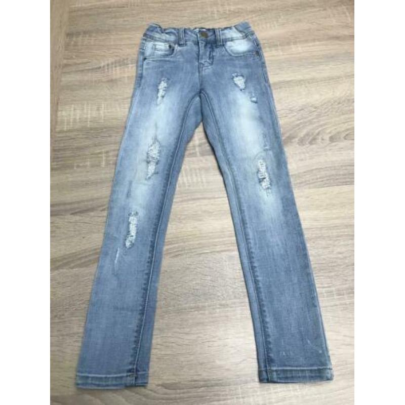 Name it meisjes spijkerbroek skinny 116 jeans zgan