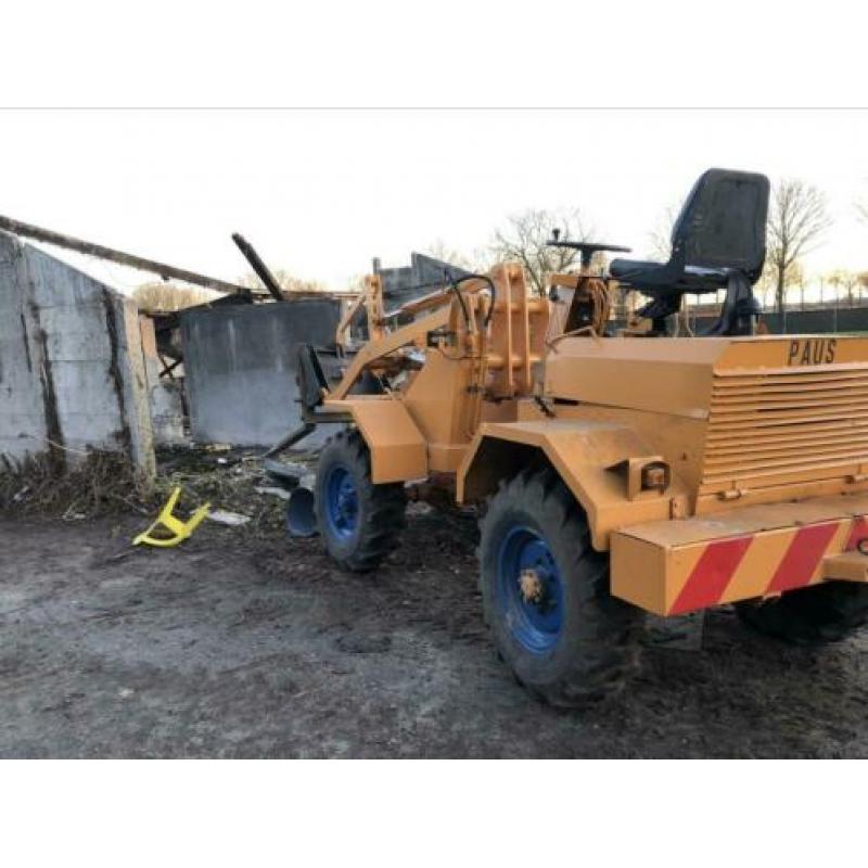 Paus shovel/loader