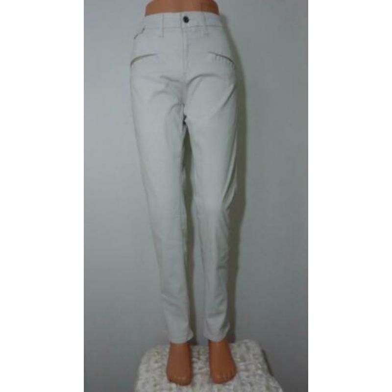Krijtwitte jeans met stretch van G-Star Raw (Women)