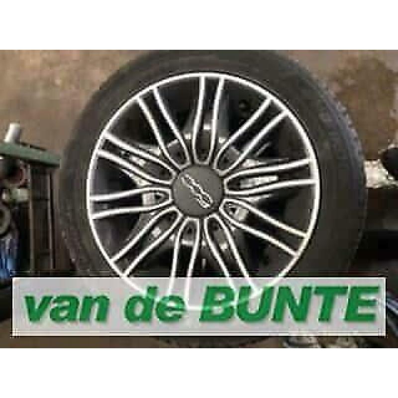Fiat velgen staal met wieldoppen origineel fiat