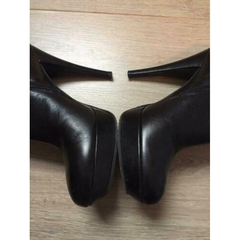 High heels ankle boots real leather from Italy 39