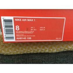 Nike air Max 1 signal blue 41 ds