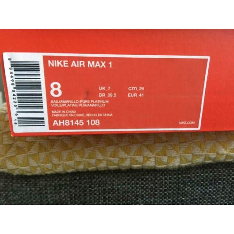 Nike air Max 1 signal blue 41 ds