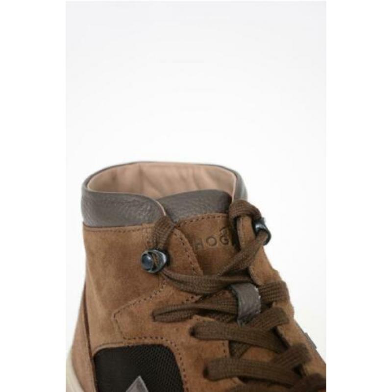 Hogan Bruine Leren Sneakers maat 39,5