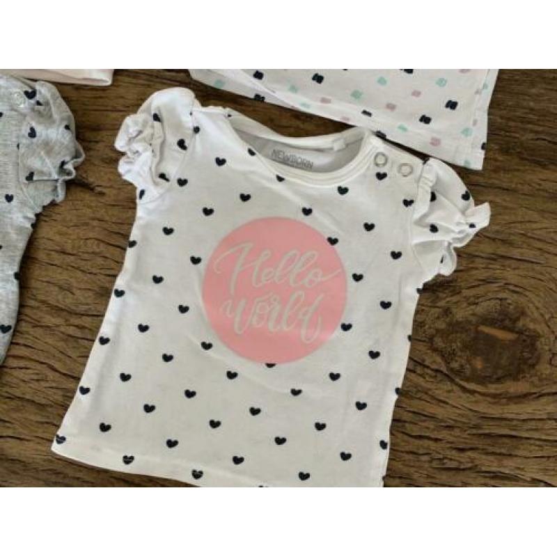 Newborn shirts maat 56