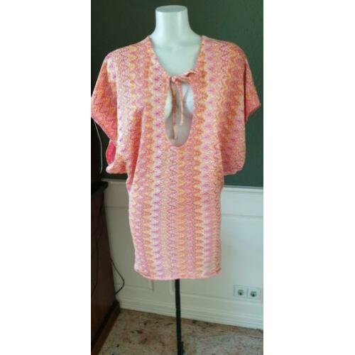 ZGAN prachtige JACKY LUXURY oranje tuniek mt XS 34, top