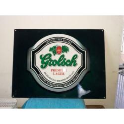 ZGAN reclamebord van Grolsch, mancave, kroeg
