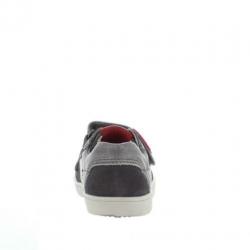 NIEUW! Stoere leren grijze sneakers van Braqeez maat 22