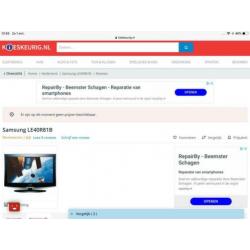 Samsung LE40R81B tv 40” in zeer goede staat !