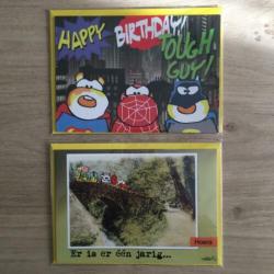 Paperclip wenskaarten Diverse items (Ds 1)