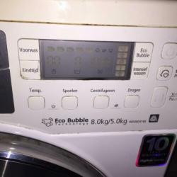 Samsung was en droog combi 8kg 1400t