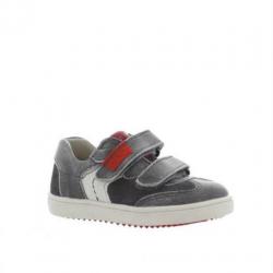 NIEUW! Stoere leren grijze sneakers van Braqeez maat 22